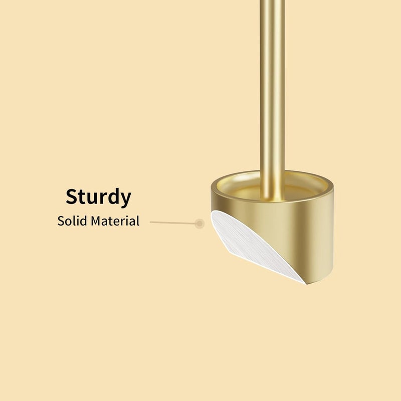 YUMORE Gold Metal Taper Candle Holders Set - Image 4